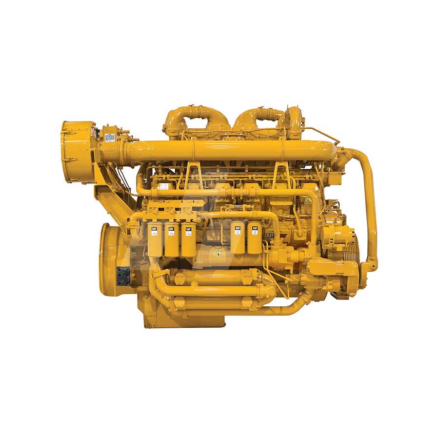 Дизельный двигатель Caterpillar 3512